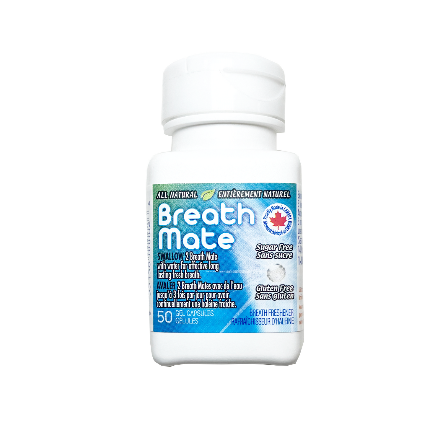 Breath Mate Pop-Top Bottle