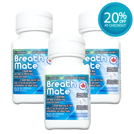Breath Mate Pop-Top Bottle (3 Bottle)