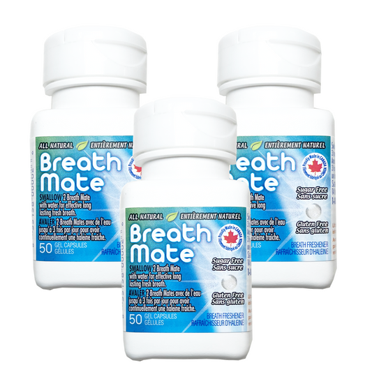 Breath Mate Pop-Top Bottle (3 Bottle)