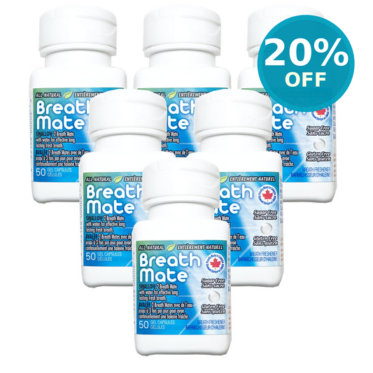 Breath Mate Pop-Top Bottle (6 Bottle)